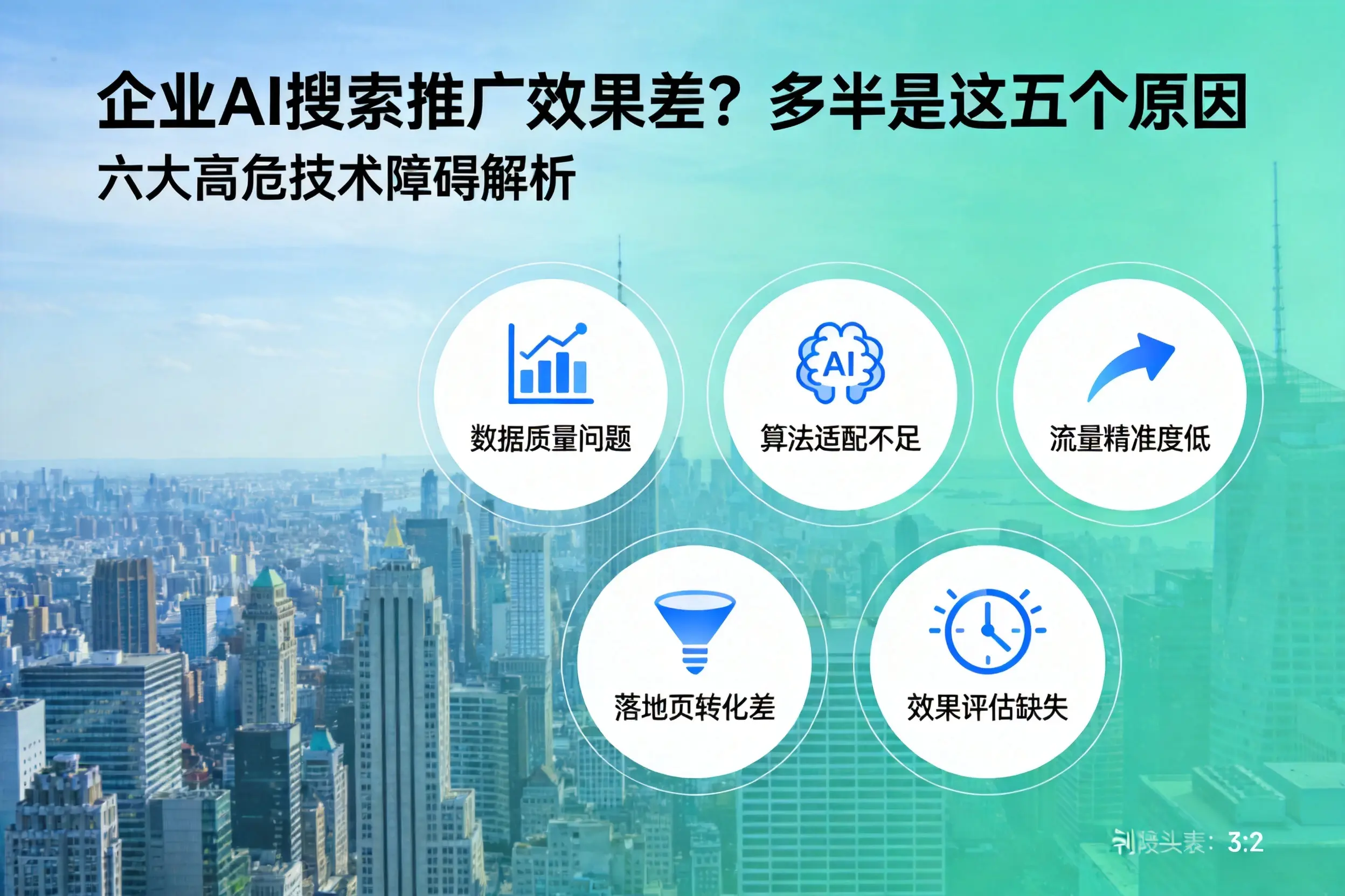 武江企业AI搜索推广效果差?多半是这五个原因